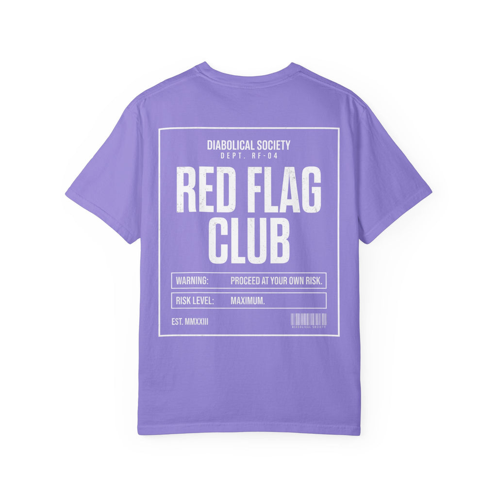 Red Flag Club T-Shirt — Diabolical Society Graphic Tee