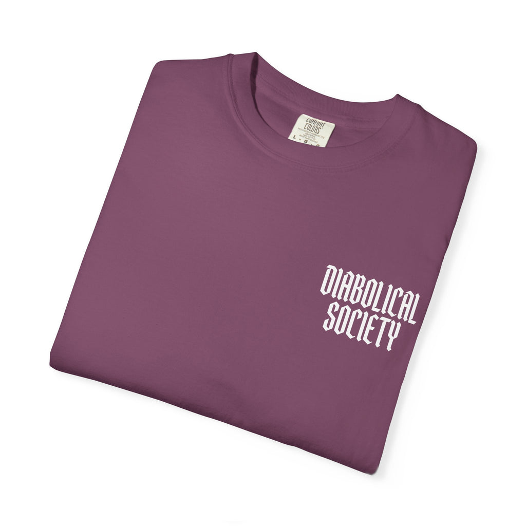 Professional Menace T-Shirt — 'Diabolical Society' Graphic Tee