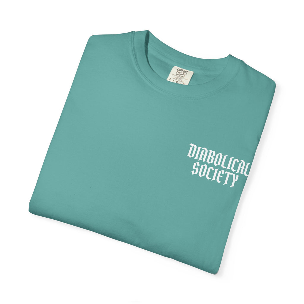 Blackout Committee T-Shirt — 'Diabolical Society' Graphic Tee