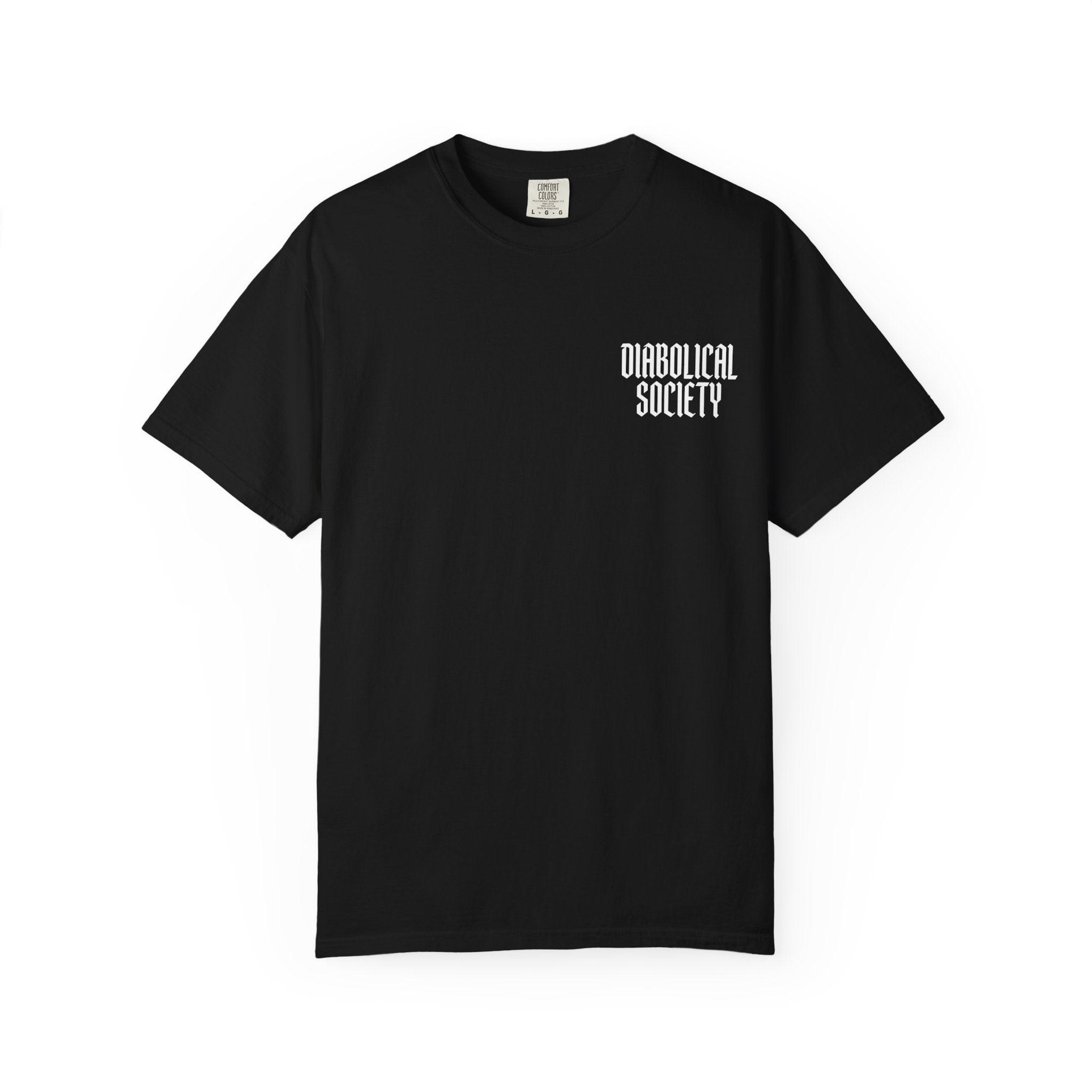 Professional Menace T-Shirt — 'Diabolical Society' Graphic Tee