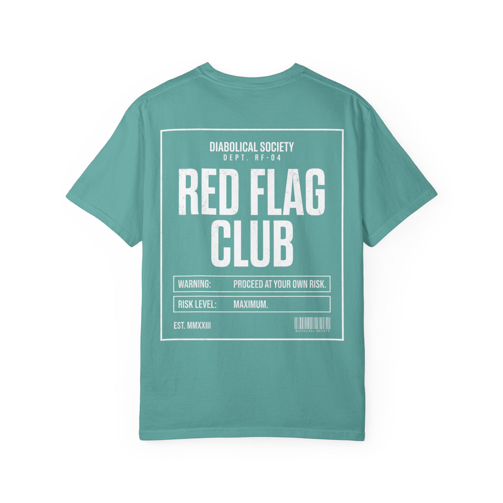 Red Flag Club T-Shirt — Diabolical Society Graphic Tee