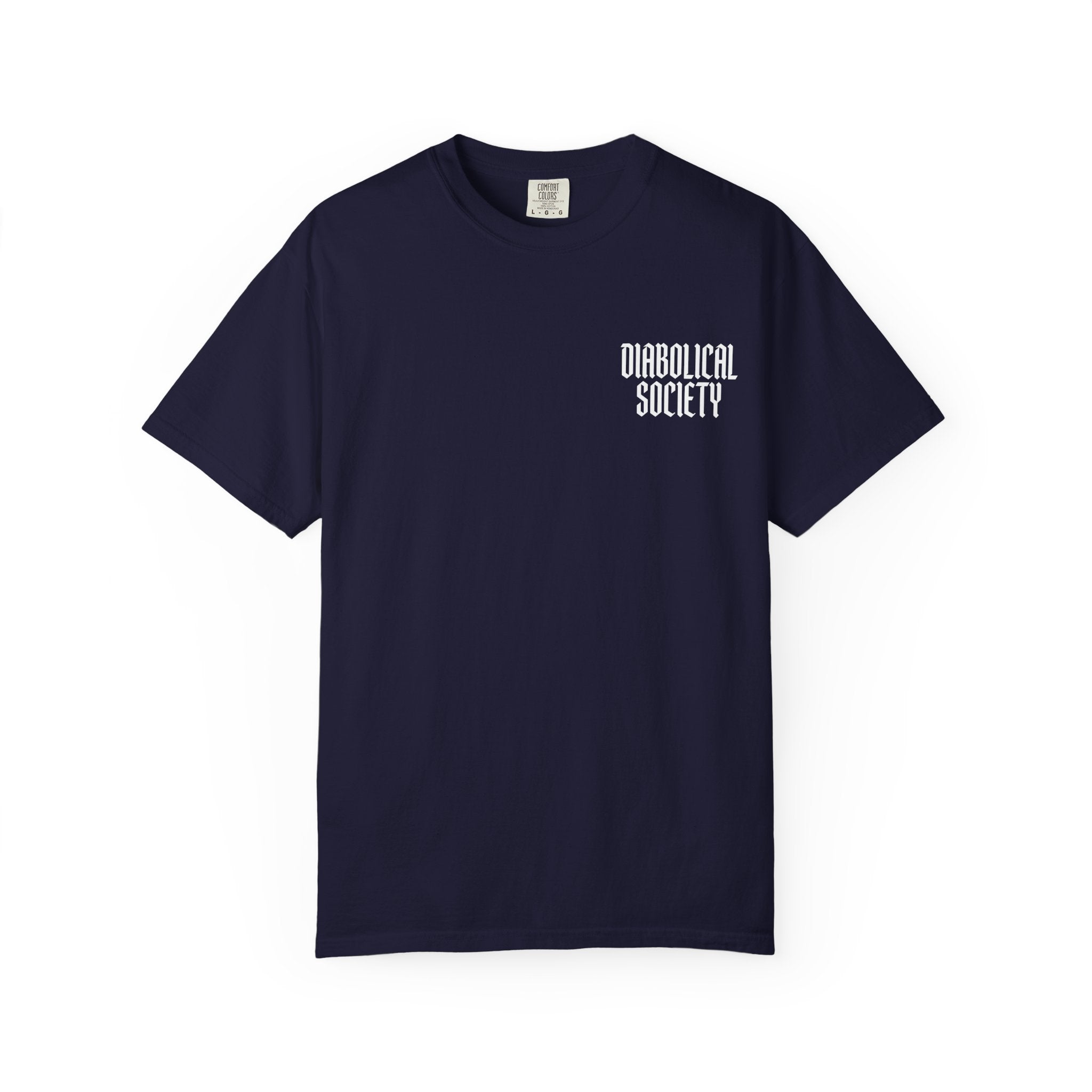 Professional Menace T-Shirt — 'Diabolical Society' Graphic Tee