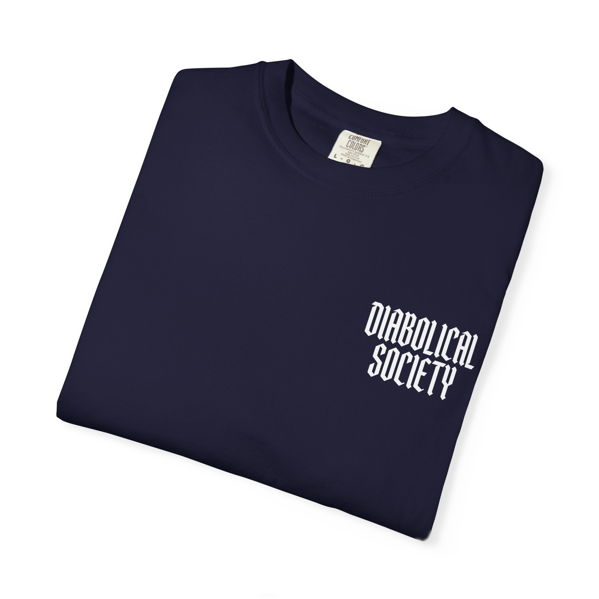 Professional Menace T-Shirt — 'Diabolical Society' Graphic Tee