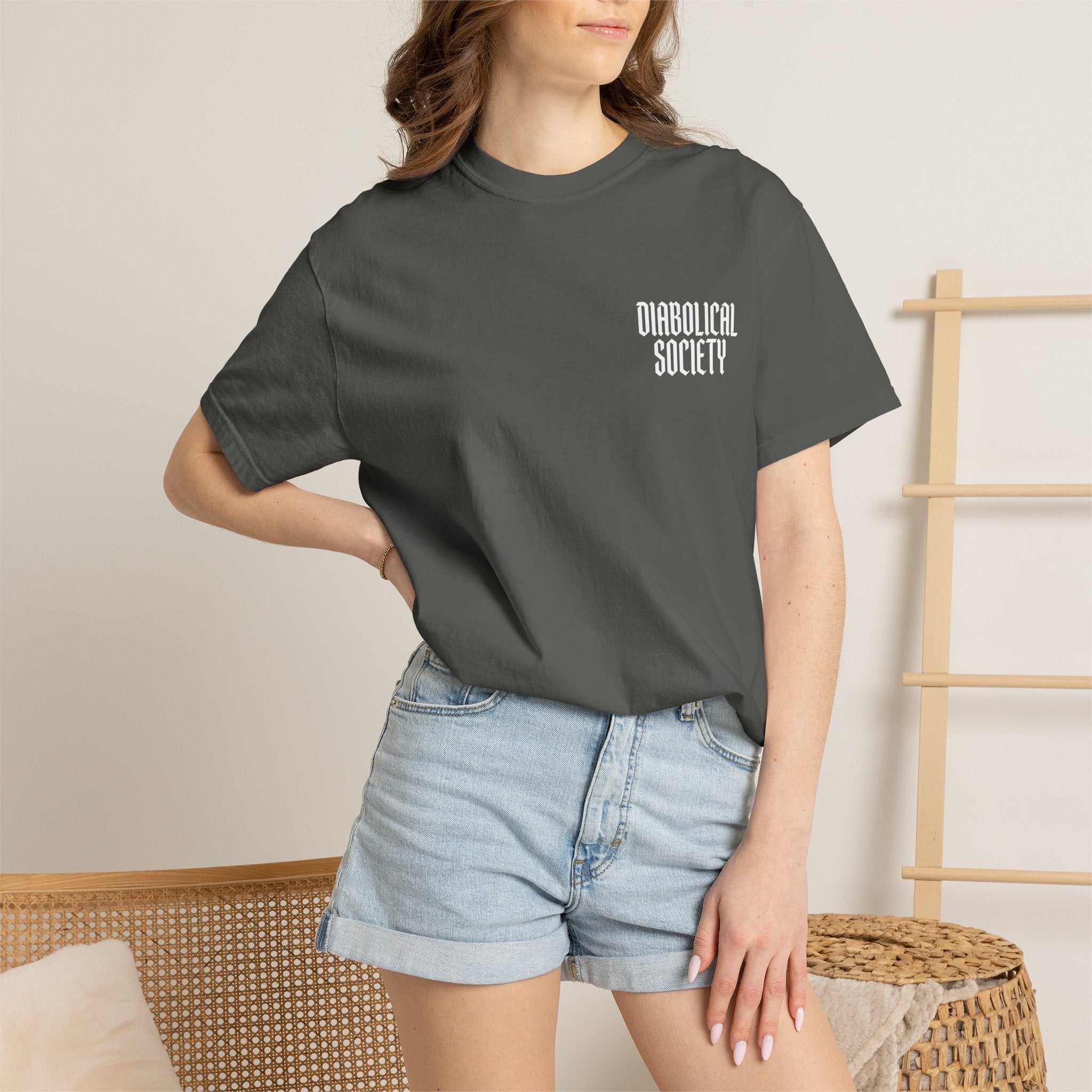 Professional Menace T-Shirt — 'Diabolical Society' Graphic Tee