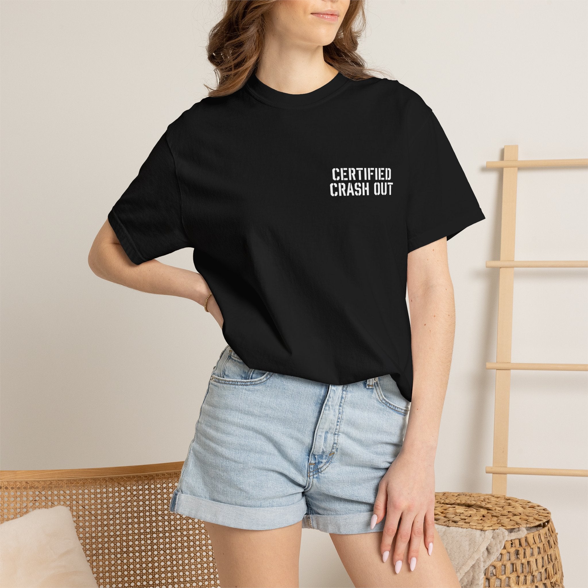 Certified Crash Out T-Shirt — 'No refunds. No apologies.' Graphic Tee