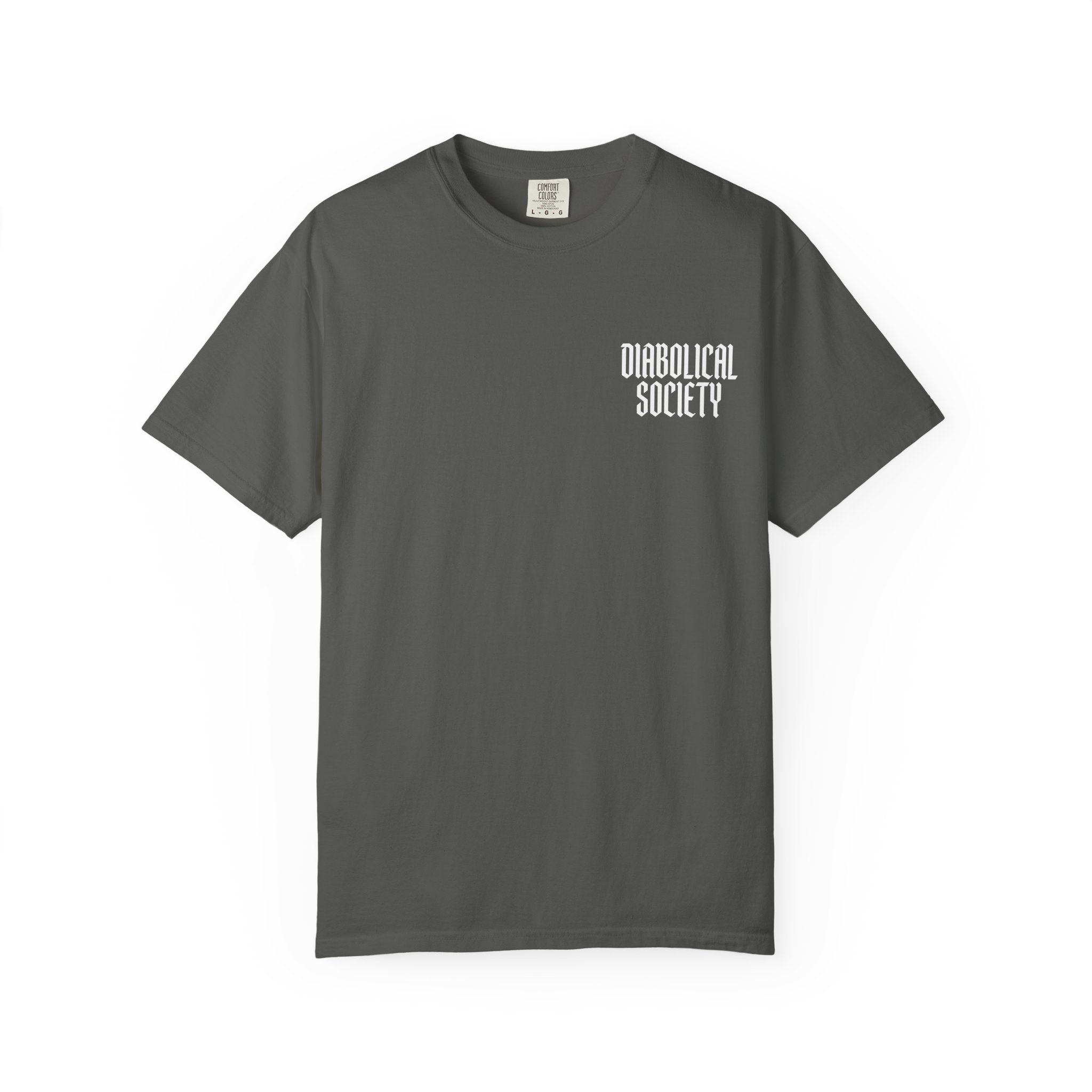 Professional Menace T-Shirt — 'Diabolical Society' Graphic Tee