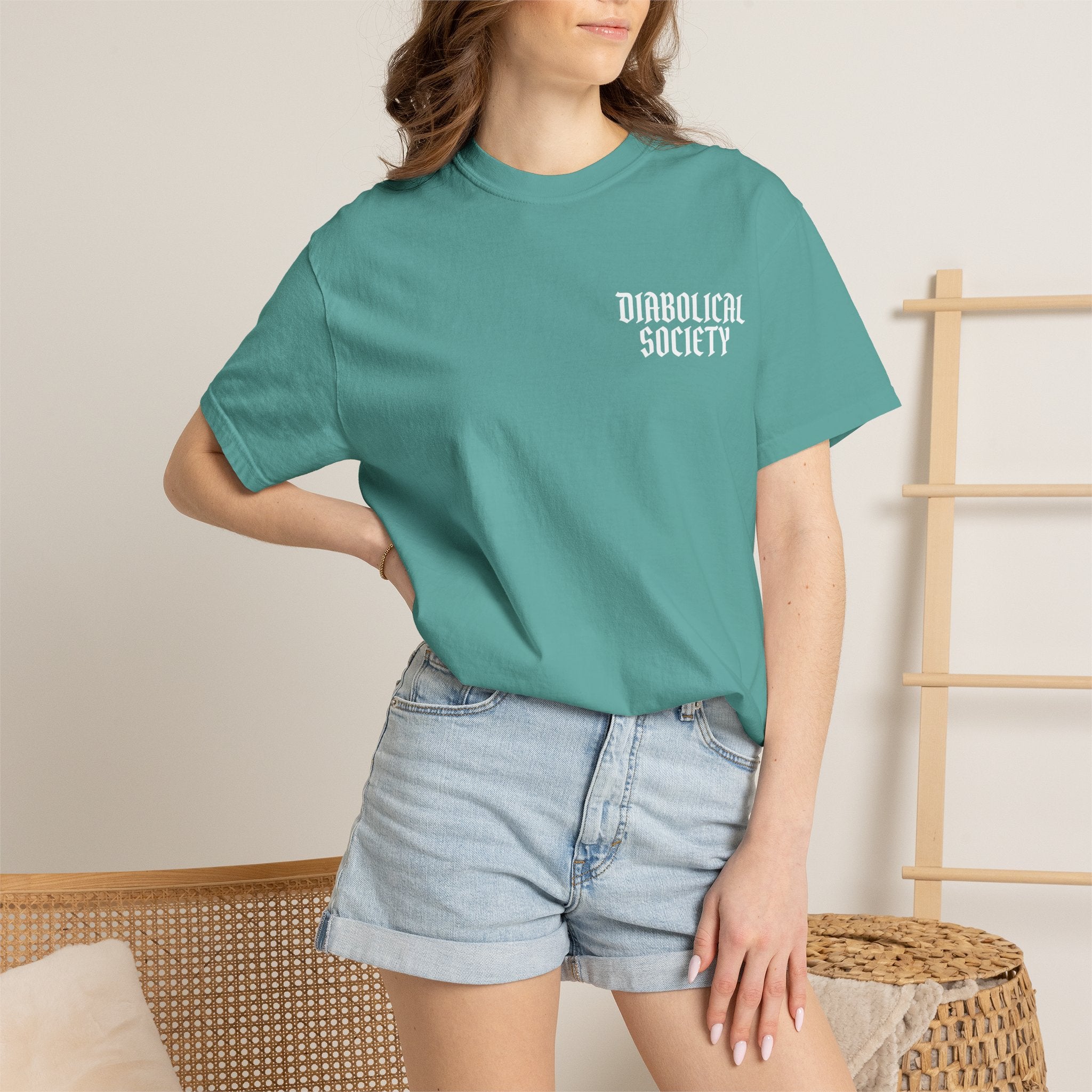 Lead Chaos Consultant T-Shirt — "Diabolical Society" Graphic Tee