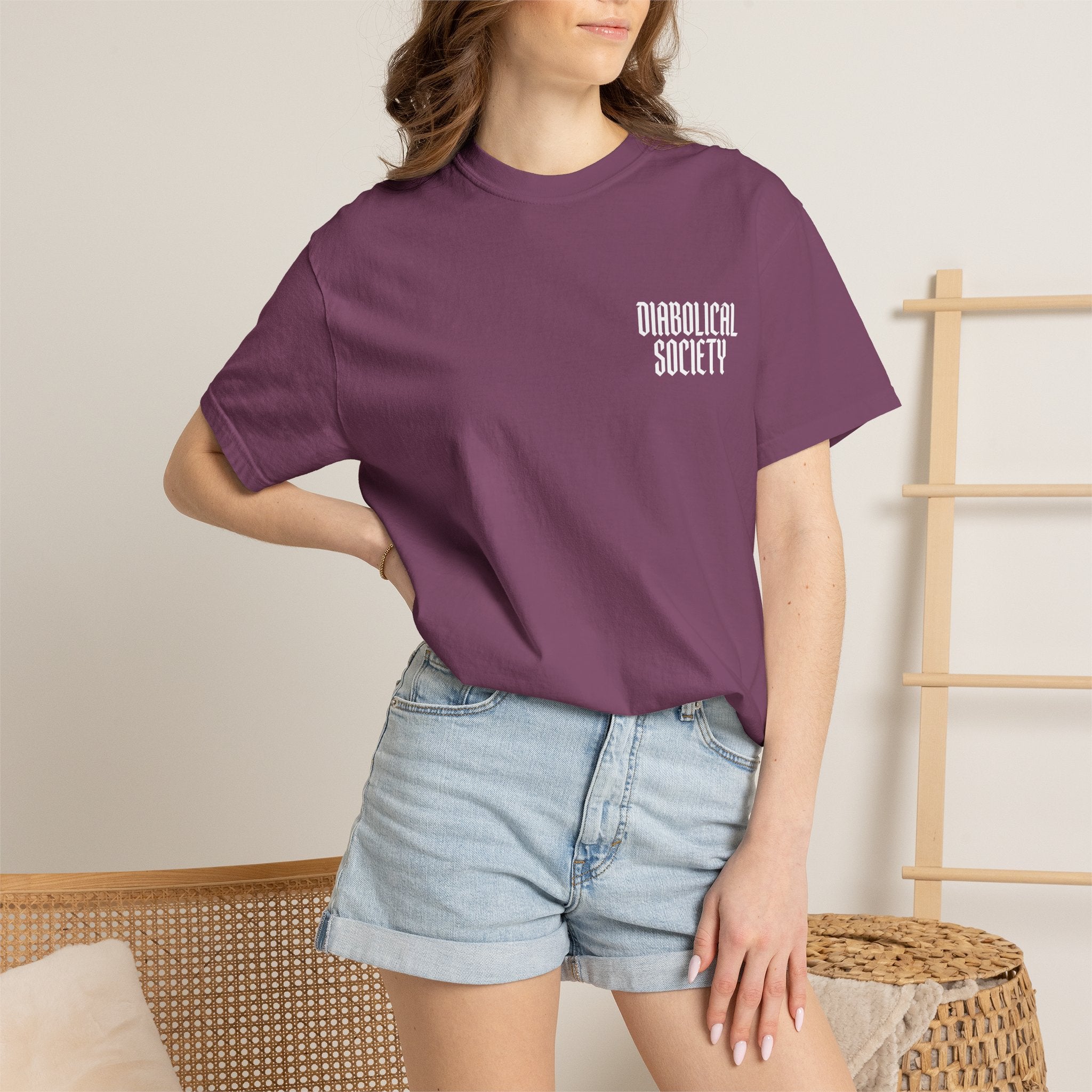 Professional Menace T-Shirt — 'Diabolical Society' Graphic Tee