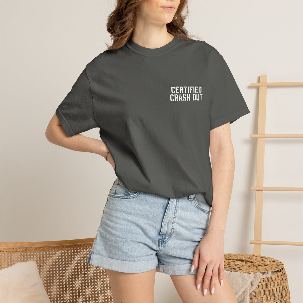 Certified Crash Out T-Shirt — 'No refunds. No apologies.' Graphic Tee