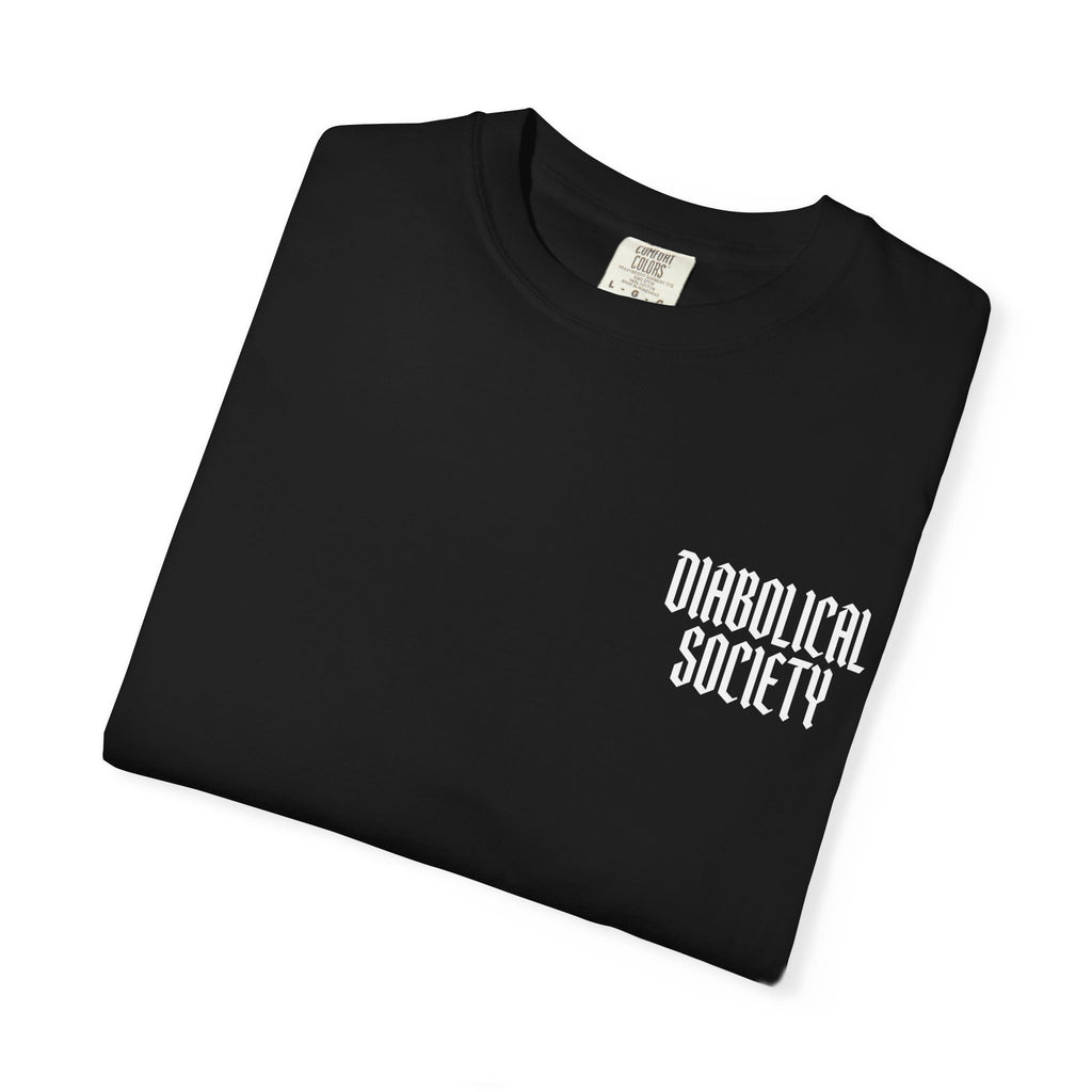 Professional Menace T-Shirt — 'Diabolical Society' Graphic Tee